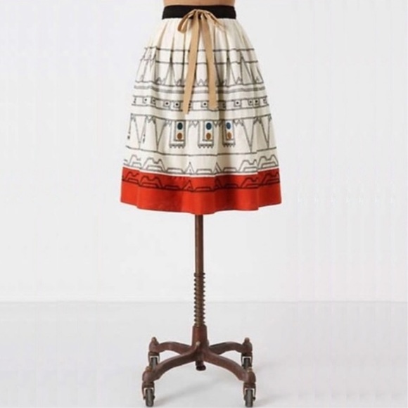 Anthropologie Whimsical Skirt - Picture 2 of 5